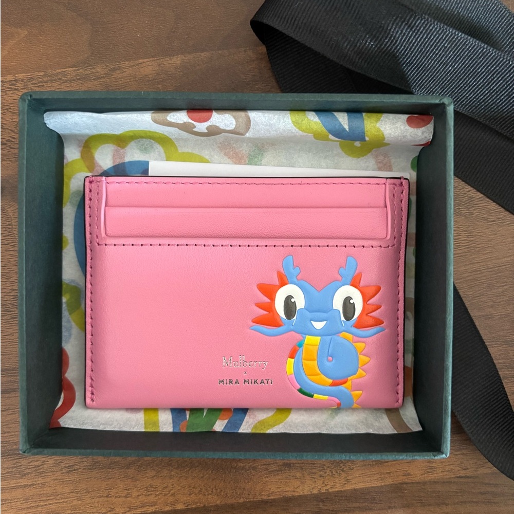 Mulberry x Mira Mikati year of the dragon cardholder